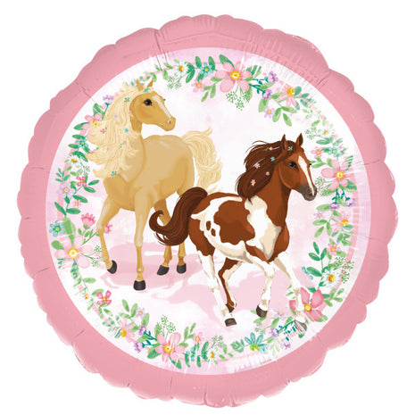 Beautiful Horses, Lovas fólia lufi 43 cm