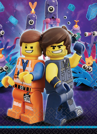 Lego kaland Movie szalvéta 16 db-os 33x33 cm