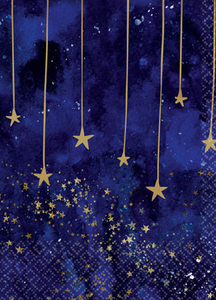 Happy New Year Midnight szalvéta 16 db-os 33x33 cm