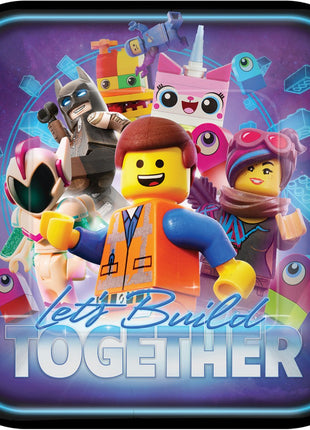 Lego kaland Movie papírtányér 8 db-os 23 cm