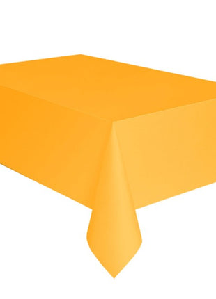 Sunshine Yellow, Sárga papír asztalterítő 137x274 cm