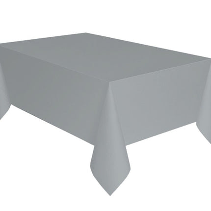 Silver, Ezüst papír asztalterítő 137x274 cm