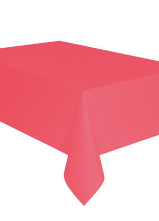 Apple Red, Piros papír asztalterítő 137x274 cm