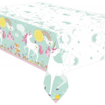 Unikornis Magical műanyag asztalterítő 137x259 cm