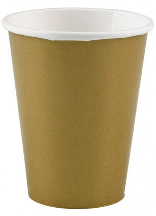 Arany Gold papír pohár 8 db-os 250 ml