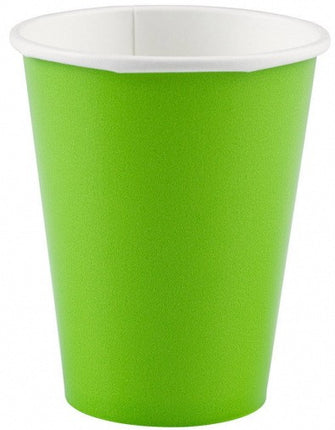 Zöld Kiwi papír pohár 8 db-os 250 ml