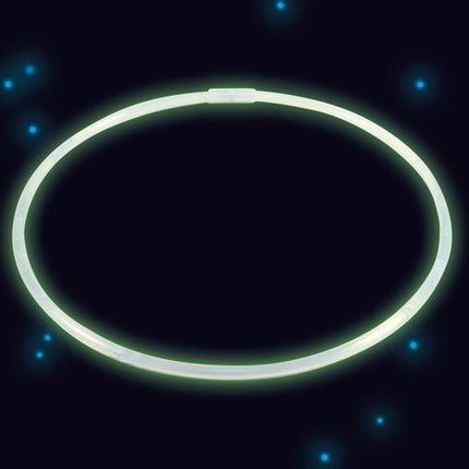 Világító zöld nyaklánc 56 cm