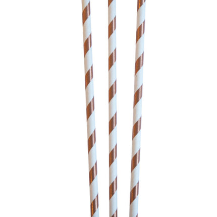 Everyday Love papír szívószál, 12 db-os szett