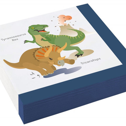 Dinoszaurusz Happy szalvéta 20 db-os 33x33 cm