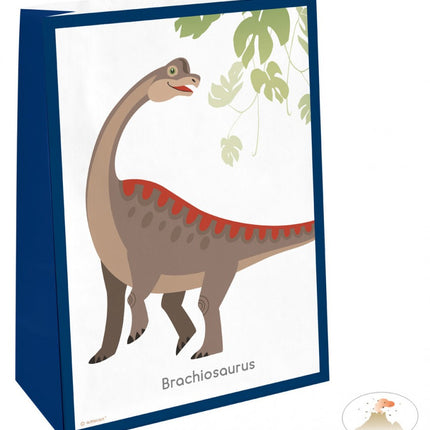 Dinoszaurusz Happy papírzacskó 4 db-os