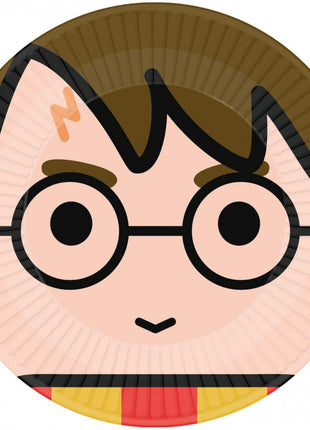 Harry Potter Graphic papírtányér 8 db-os 23 cm