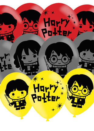Harry Potter Graphic léggömb, lufi 6 db-os 11 inch (27,5 cm)