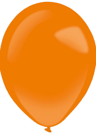 Mandarin Tangerine léggömb, lufi 100 db-os 5 inch (13 cm)
