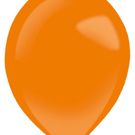 Mandarin Tangerine léggömb, lufi 100 db-os 5 inch (13 cm)
