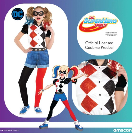 Harley Quinn jelmez 8-10 év