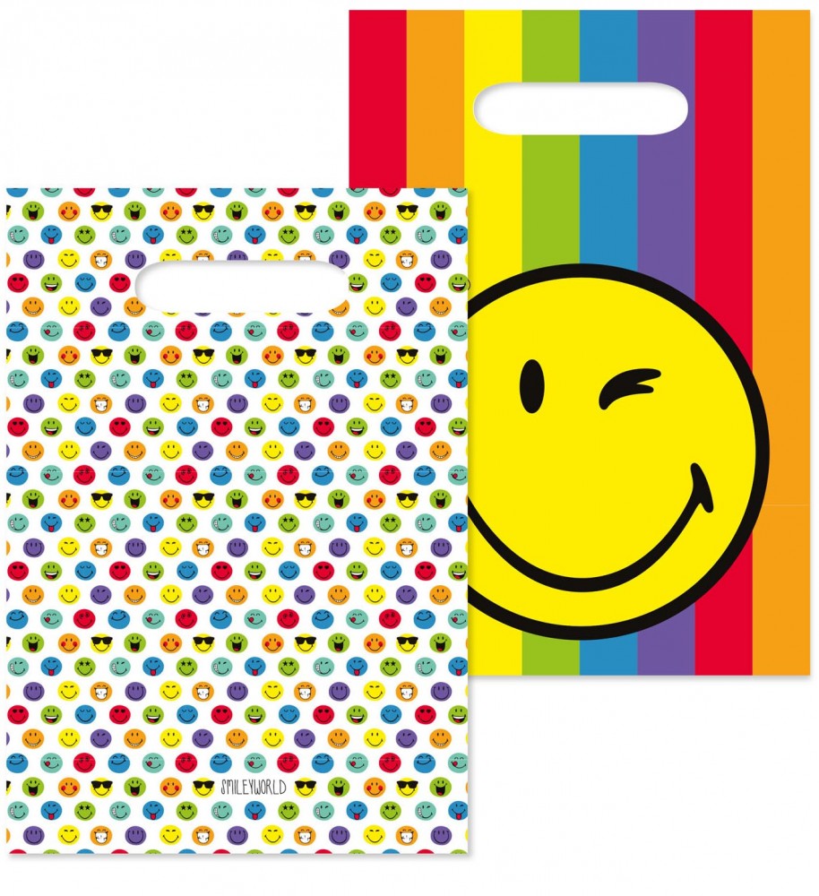 Emoji Wink ajándéktasak, ajándékzacskó 8 db-os