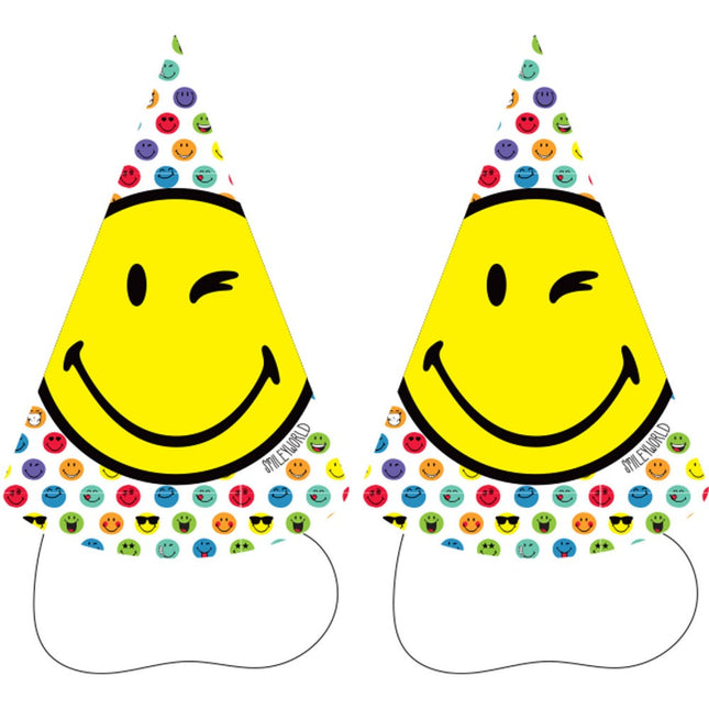 Emoji Wink Parti kalap, csákó 8 db-os