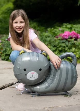 Cicás sétáló fólia lufi 75 cm