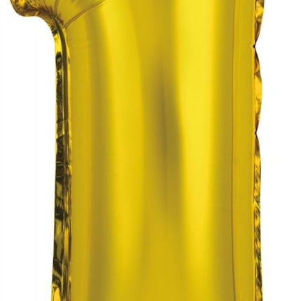 Gold, Arany 1-es szám fólia lufi 41 cm