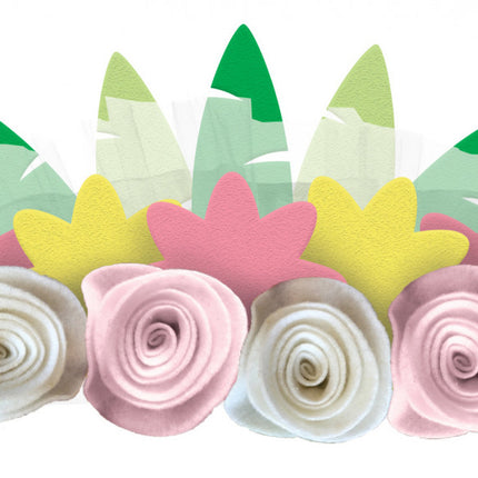 Beautiful Horses, Virágos fejpánt 4 db-os