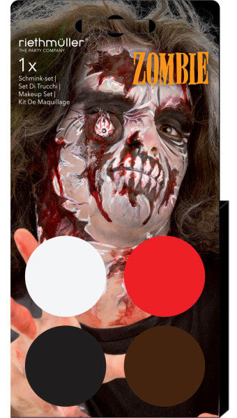Zombie arcfesték, smink szett