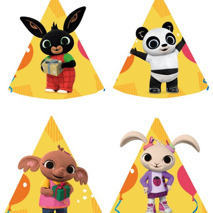 Bing Yellow Parti kalap, csákó 8 db-os