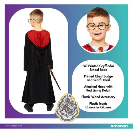 Harry Potter Gryffindor jelmez 4-6 év