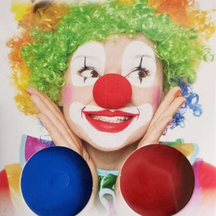 Bohóc arcfesték, smink szett
