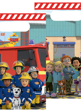 Sam a tűzoltó Teamwork ajándéktasak, ajándékzacskó 8 db-os