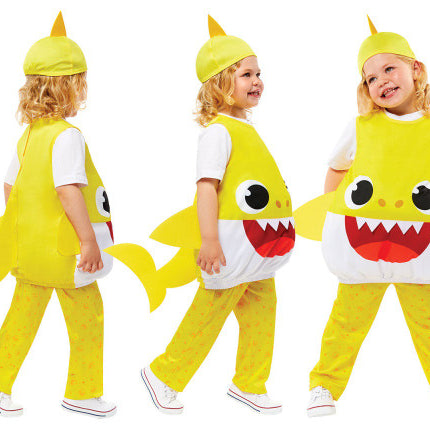 Baby Shark Yellow jelmez 1-2 év