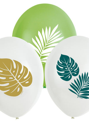 Key West Leaf léggömb, lufi 6 db-os 11 inch (27,5 cm)