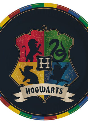 Harry Potter Houses papírtányér 8 db-os 23 cm