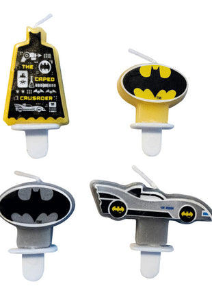 Batman City tortagyertya, gyertya szett 4 db-os