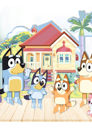 Bluey Joke asztali dekoráció szett 7 db-os