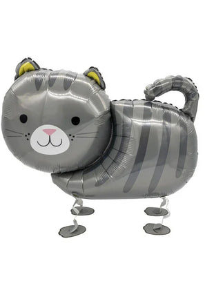 Cicás Grey sétáló fólia lufi 75 cm