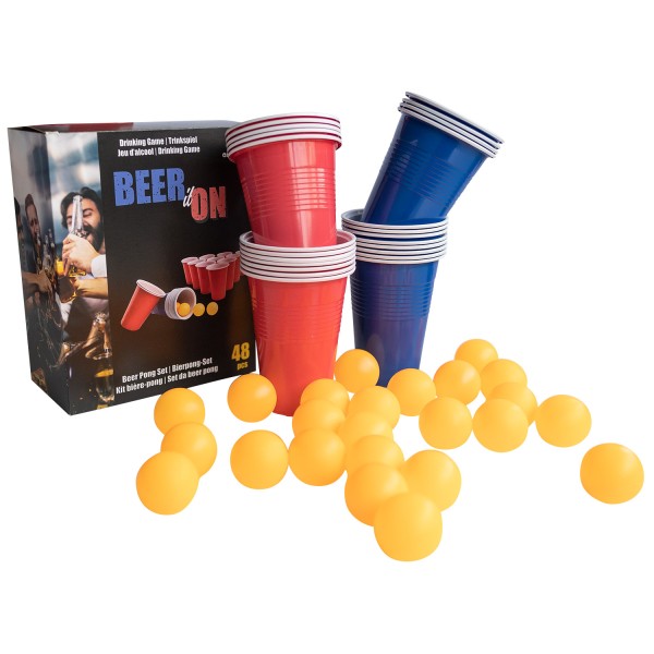 Sörpong Beer Pong ivójáték 48 db-os