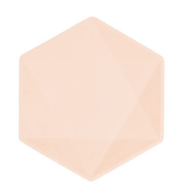 Barack Vert Decor hatszögletű lapostányér 6 db-os 15,8 cm