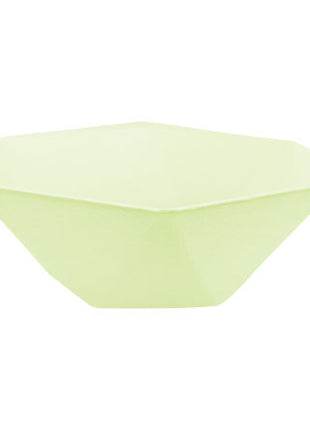 Zöld Vert Decor hatszögletű mélytányér 6 db-os 15,8 cm
