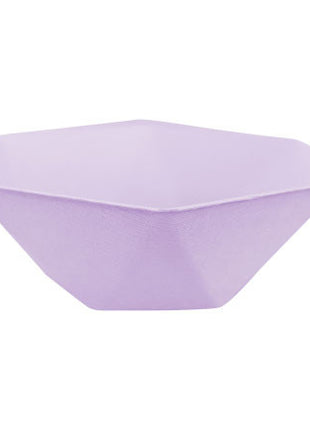 Lila Vert Decor hatszögletű mélytányér 6 db-os 15,8 cm