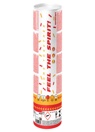 Színes Piros Sárga Red/Yellow konfetti kilövő