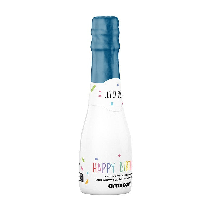 Színes Blue Bottle konfetti kilövő