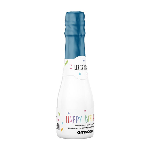 Színes Blue Bottle konfetti kilövő