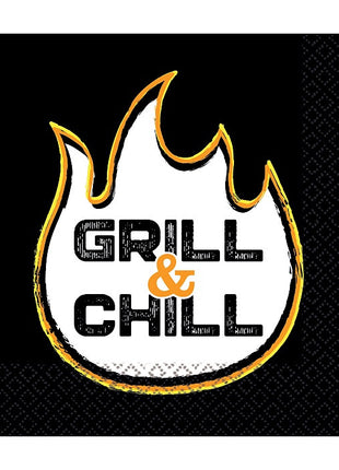 Grill & Chill szalvéta 16 db-os 33x33 cm