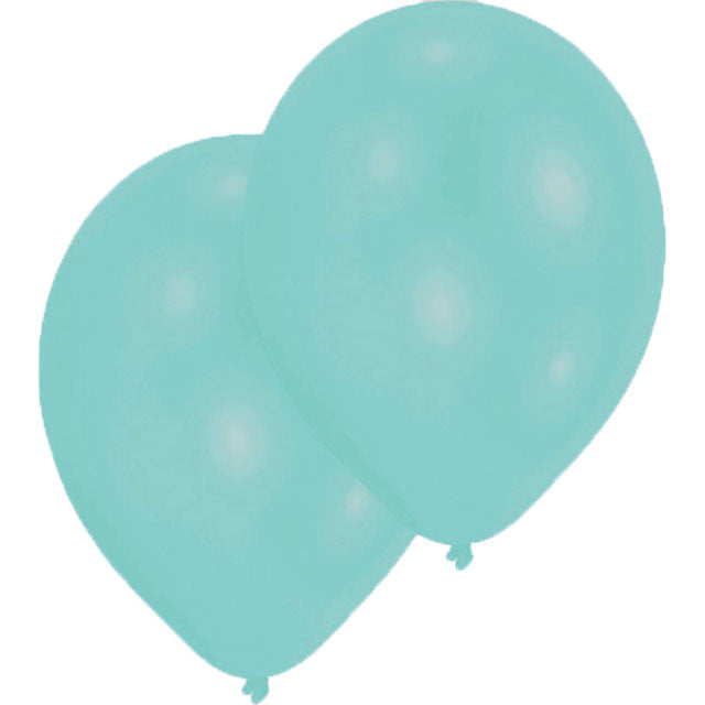 Kék Blue léggömb, lufi 10 db-os 11 inch (27,5cm)