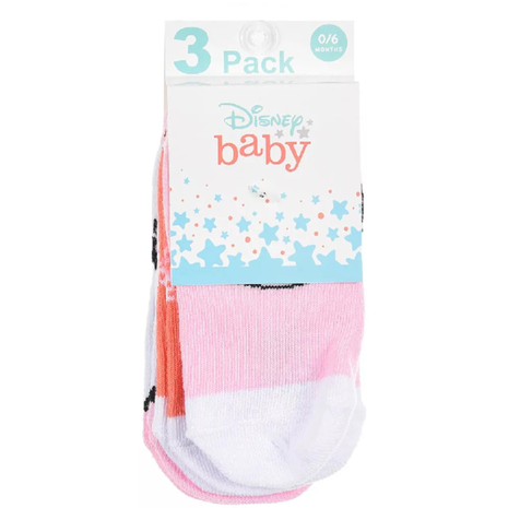 Disney Minnie Explorer Pink baba zokni 6-12hónapos korig, rózsaszín mintás babazokni