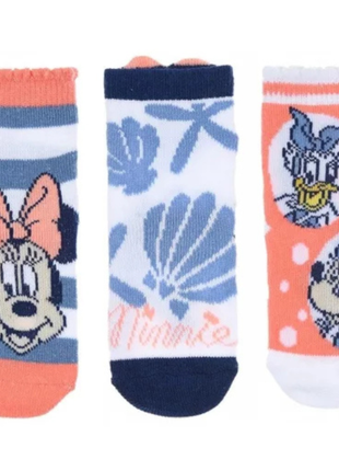 Disney Minnie Shell Peach baba zokni 0/6 hó
