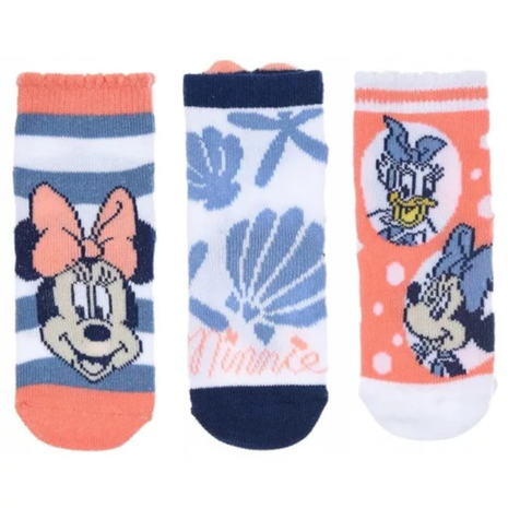 Disney Minnie Shell Peach baba zokni 0/6 hó
