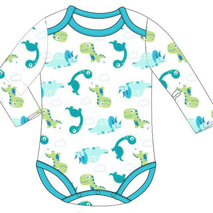 Dinoszaurusz baba body, kombidressz (68-92)