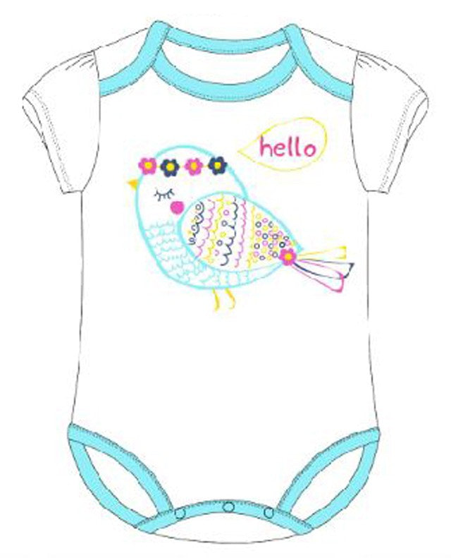 Madár baba body, kombidressz (68-92)