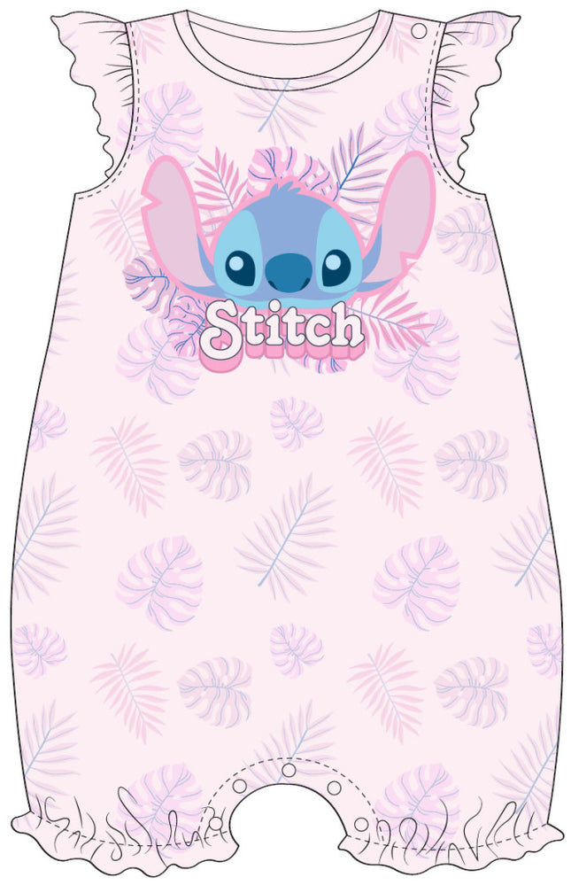Disney Lilo és Stitch, A csillagkutya Pink Leaf baba napozó 62-92